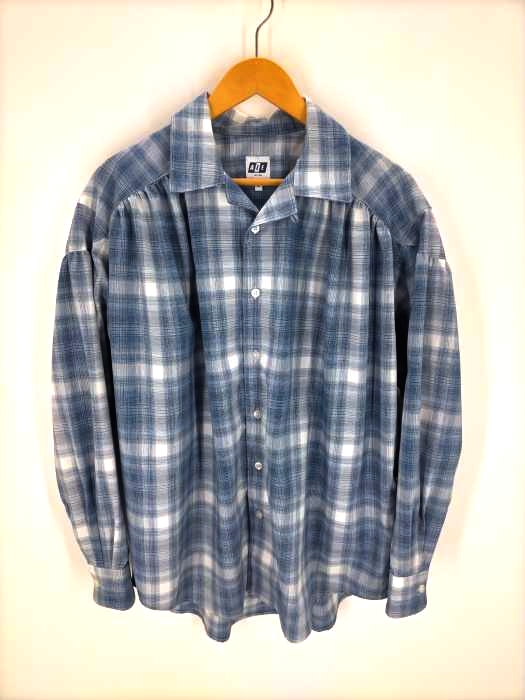 AiE(エーアイイー) PAINTER SHIRT SHADOW PLAID メンズ JPN：S