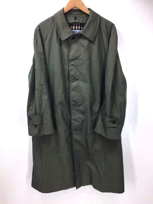 AQUASCUTUM(アクアスキュータム) イングランド製 玉虫色 バルマカーンコート メンズ 表記無