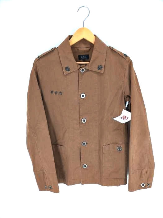 A.P.C.(アーペーセー) スタースタッズ エポレット付きコットンジャケット メンズ JPN：XS