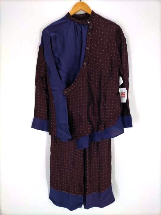 UNITED TOKYO(ユナイテッドトウキョウ) 19AW セットアップ クレストジャガードシャツ クレストジャガードパンツ レディース  1