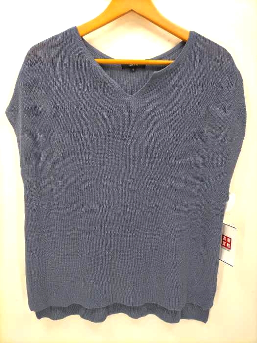 COMME CA ISM(コムサイズム) 21SS リネン混キーネックプルオーバー レディース JPN：9号