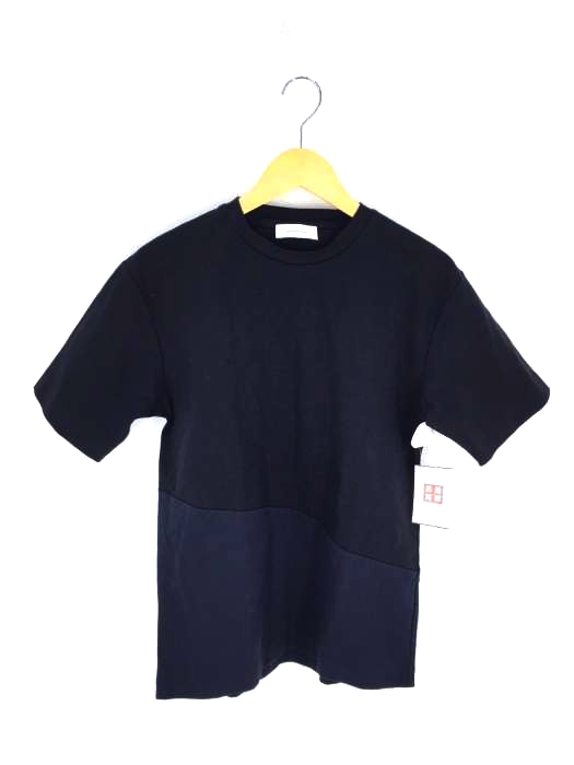 Adam et Rope(アダムエロペ) バイカラー クルーネックTシャツ メンズ JPN：M