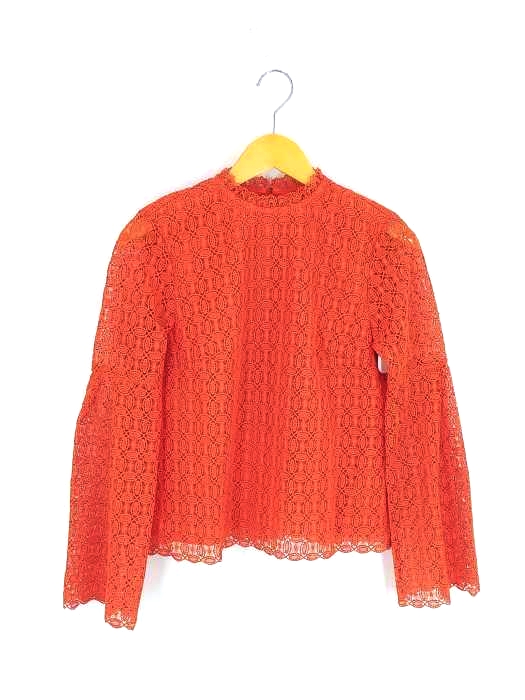 SLY(スライ) FLARE SLEEVE LACE TOPS レディース  1