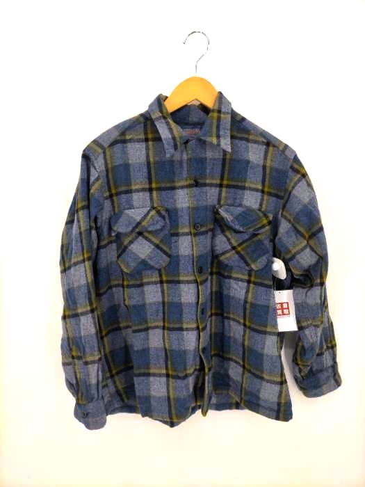 PENDLETON(ペンドルトン) 70S 開襟チェックネルシャツ メンズ JPN：L