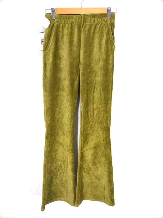 X-girl(エックスガール) 21AW EASY FLARE PANTS レディース JPN：M