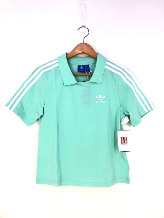 アディダスオリジナルス adidas Originals 3 STRIPES POLO TEE レディース  M