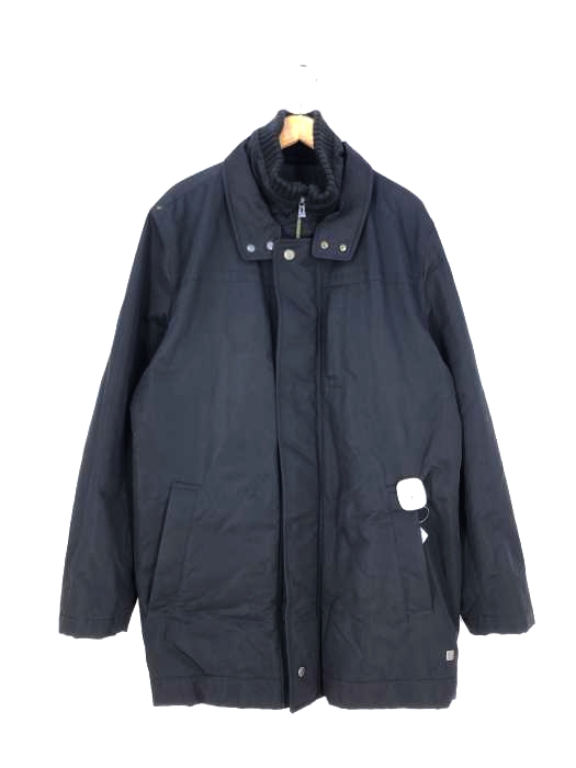 BOSS HUGO BOSS(ボスヒューゴボス) リブスタンドカラーナイロンコート メンズ  無