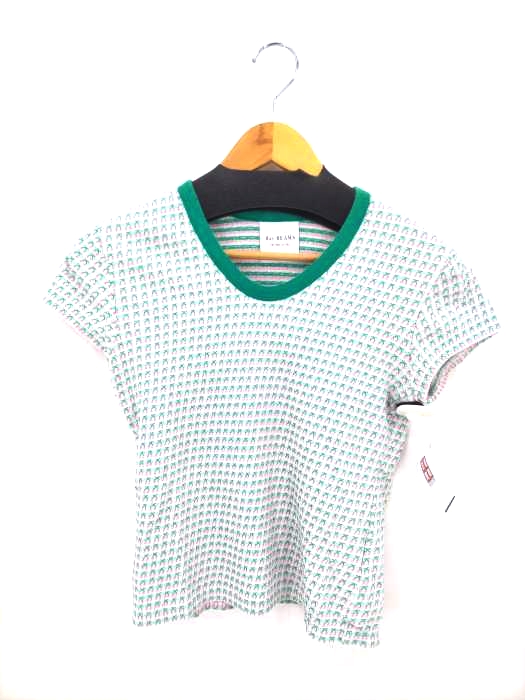 Ray BEAMS(レイビームス) チェリー柄リンガーTシャツ レディース 表記無