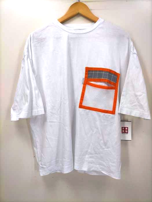 スーパーサンクス SUPERTHANKS メッシュポケット ビックシルエットTシャツ メンズ JPN：L
