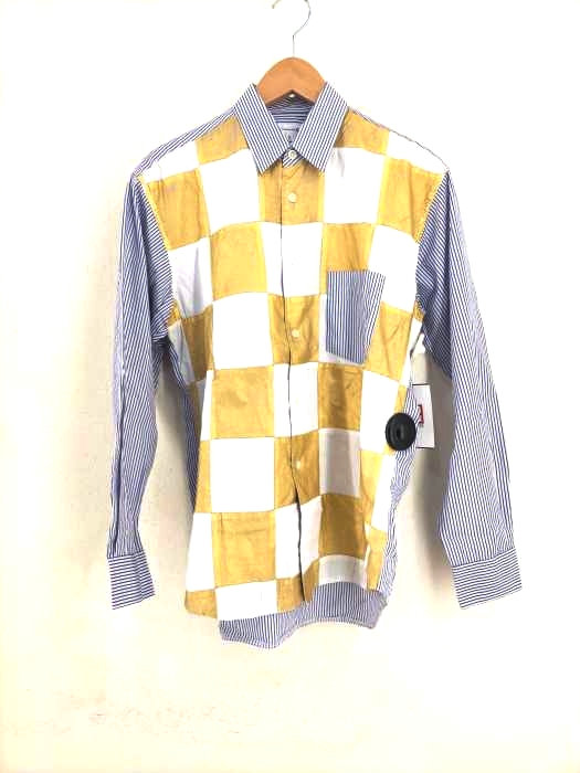 コムデギャルソンシャツ COMME des GARCONS SHIRT 17AW MADE IN FRANCE マルチデザイン長袖シャツ メンズ JPN：XS