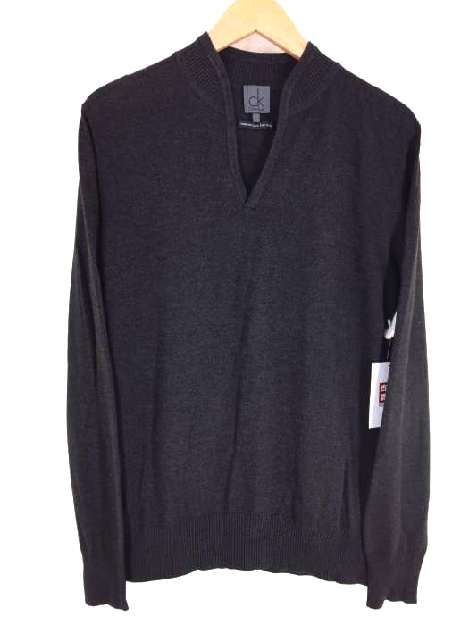 シーケーカルバンクライン ck Calvin Klein imported yarn from italy  ニット メンズ JPN：L