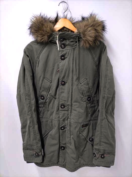アバクロンビーアンドフィッチ Abercrombie & Fitch 90-00s MADE IN INDIA M51フィールドパーカー メンズ  M