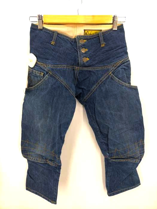 ネメス NEMETH 90S～00S ステッチデザイン立体裁断サルエルデニム メンズ JPN：S