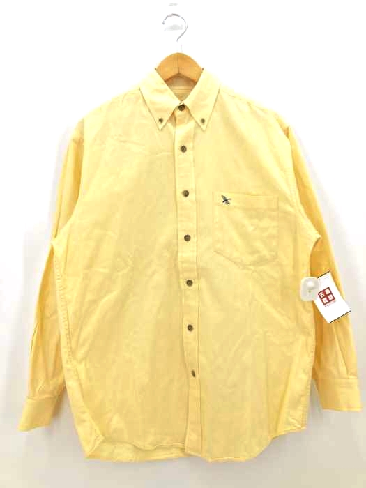 Eddie Bauer(エディーバウアー) 1ポイント刺繍 ボタンダウンシャツ メンズ JPN：XS