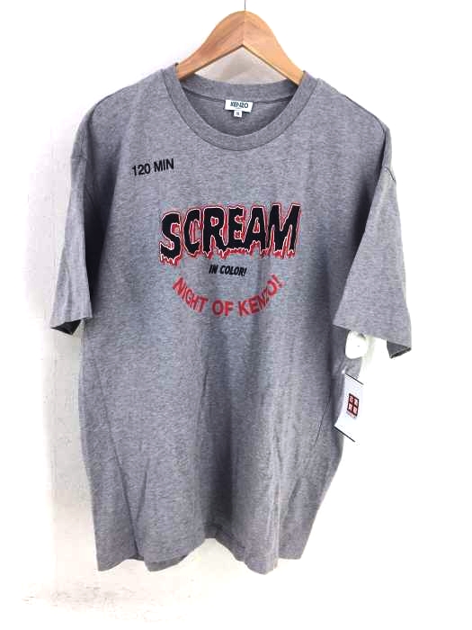 KENZO PARIS(ケンゾーパリス) Scream print short sleeve cotton Tshirt メンズ JPN：XL