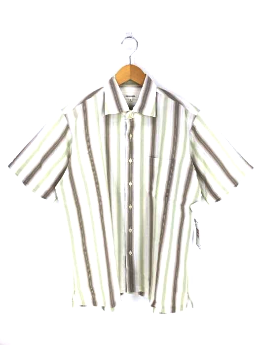 pierre cardin(ピエールカルダン) グラデーションストライプシャツ メンズ JPN：L