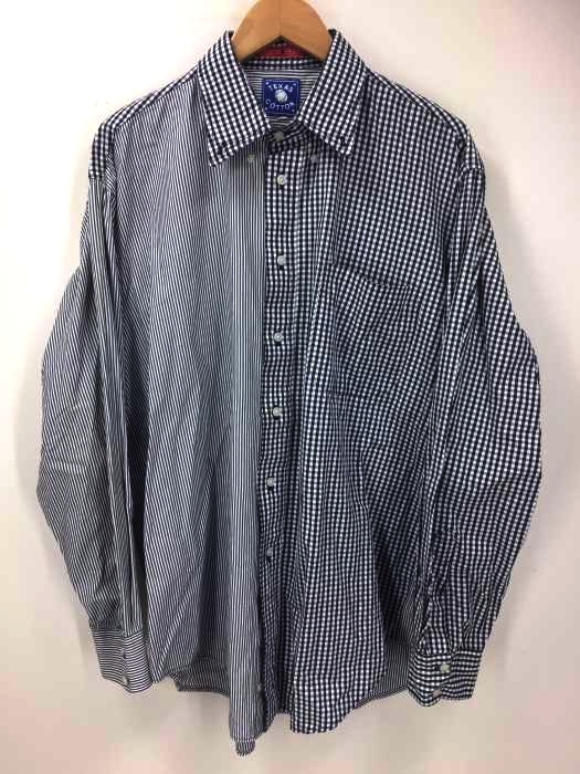 TEXAS COTTON チェック柄 ボタンダウンシャツ メンズ 表記無