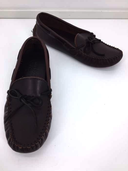 Minnetonka(ミネトンカ) レザードライビングモカシンシューズ メンズ US：8