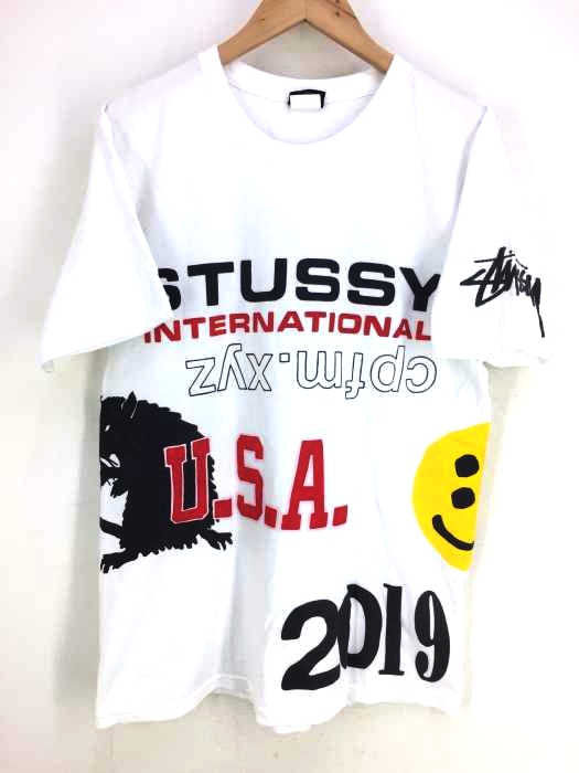Stussy(ステューシー) Cactus Plant Flea Market  WORLD TOUR TEE メンズ  M