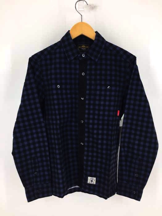 WTAPS(ダブルタップス) LAMF UNION L/S SHIRTS WORK CTN TEXTILE チェックネルシャツ メンズ JPN：S