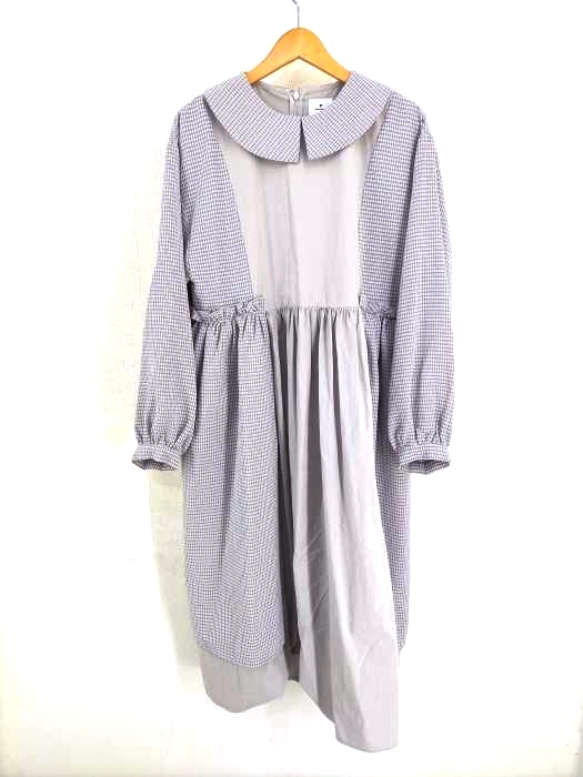 merry jenny(メリージェニー) 21SS ギャザーチェックコンビワンピース レディース FREE