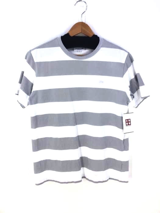 LACOSTE(ラコステ) ポロ生地 ボーダーカットソー メンズ JPN：M
