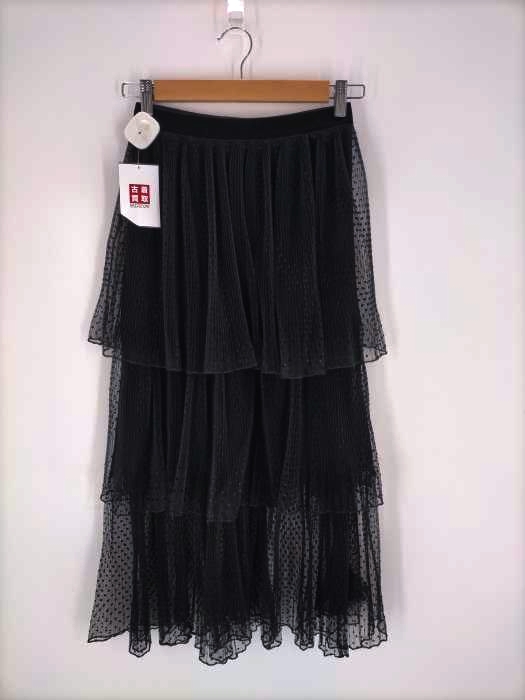 ZARA(ザラ) ドットレースレイヤードスカート レディース JPN:S