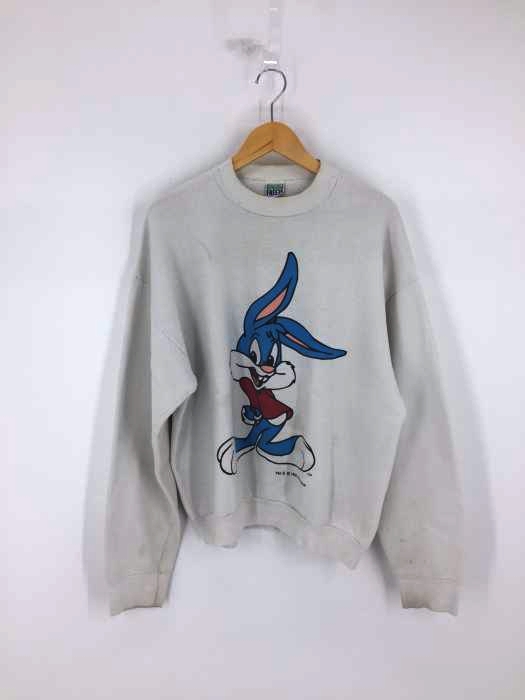 USED古着(ユーズドフルギ) USA製 FREEZEボディ コピーライト1993  Tiny Toons Buster Bunny 両面プリント スウェット メンズ ONE SIZE