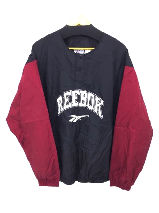 Reebok(リーボック) 90s プルオーバーナイロンジャケット メンズ  L