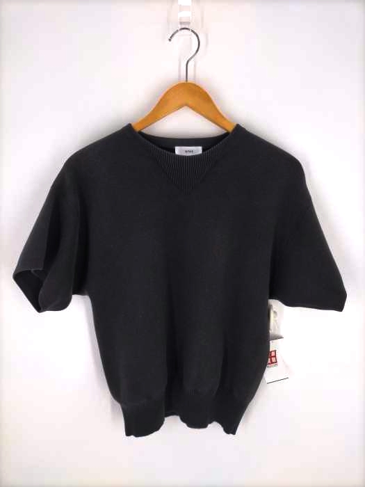 HYKE(ハイク) シルク混クルーネックニットTシャツ レディース  1