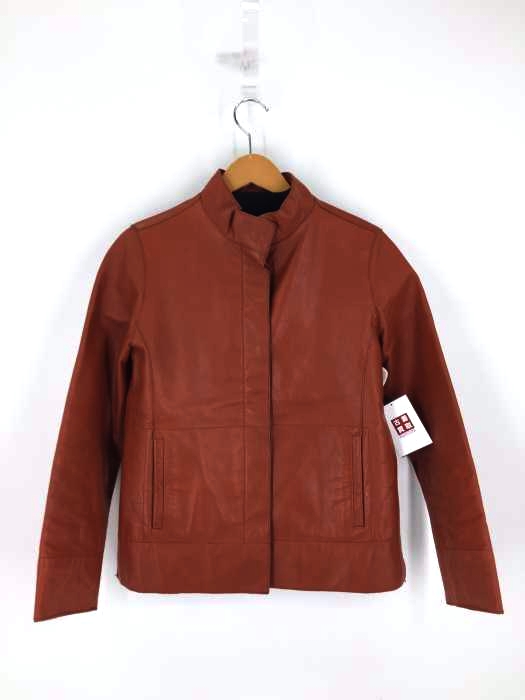 Ray BEAMS(レイビームス) カウレザーシングルライダースジャケット レディース  1