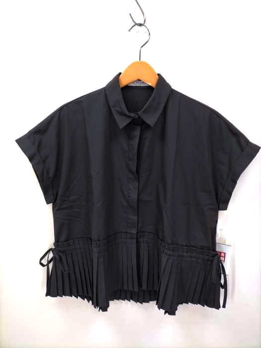 Ray BEAMS(レイビームス) プリーツ キリカエ レギュラー シャツ レディース 表記無
