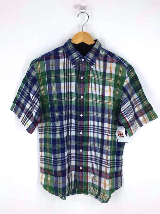 RALPH LAUREN(ラルフローレン) チェック柄BD半袖シャツ メンズ JPN：M