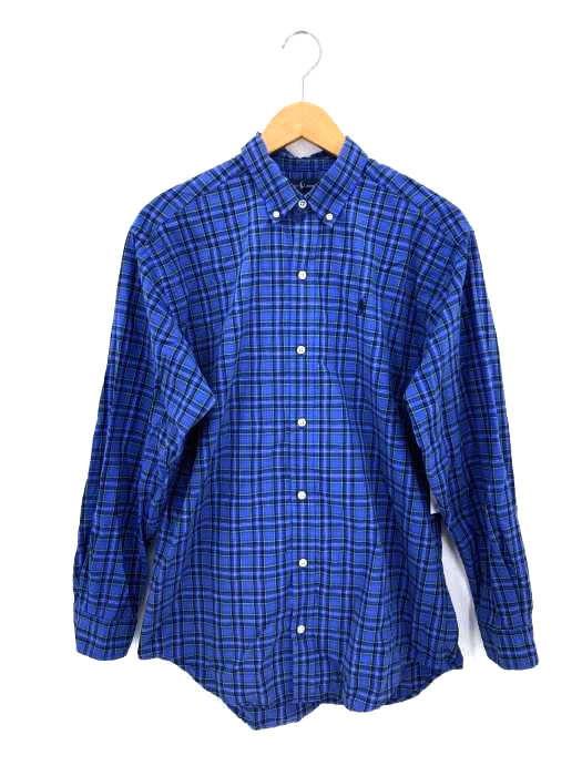RALPH LAUREN(ラルフローレン) チェック柄 ボタンダウンシャツ スモールポニー メンズ import：XL