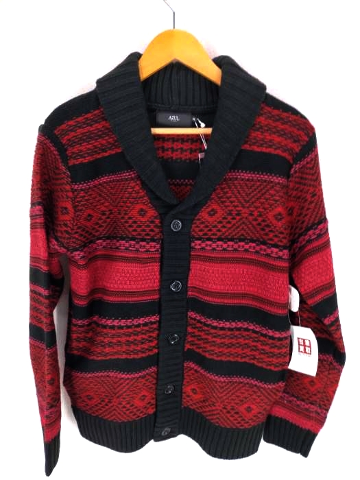 AZUL by moussy(アズールバイマウジー) NATIVE SHAWL CARDIGAN メンズ  M