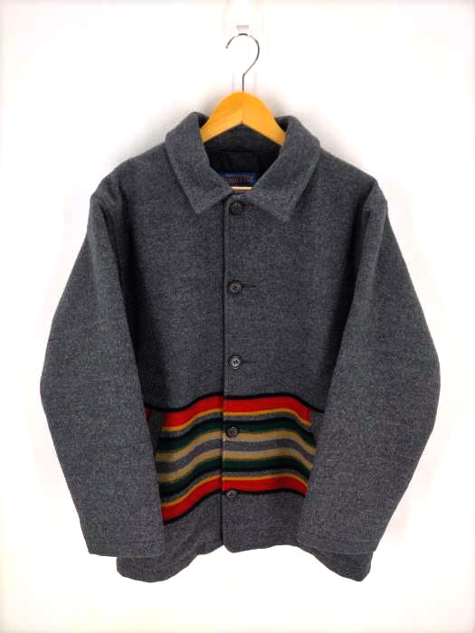 PENDLETON(ペンドルトン) OLD マルチボーダーウールコート シンサレート メンズ JPN：S