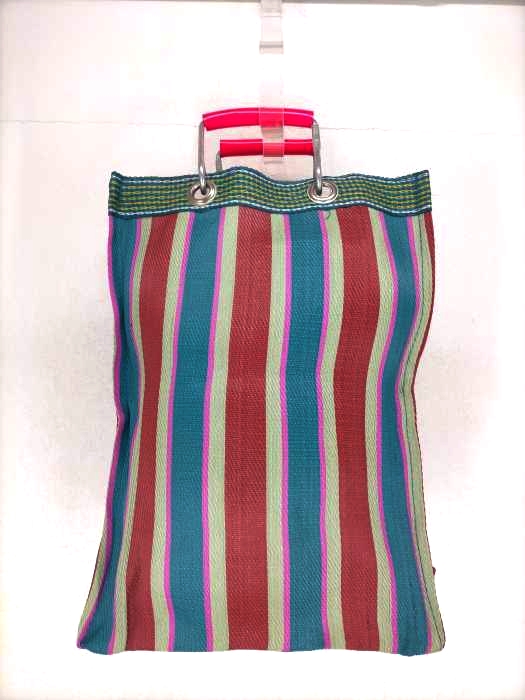PUEBCO(プエブコ) RECYCLED PLASTIC STRIPE BAG レディース 表記無
