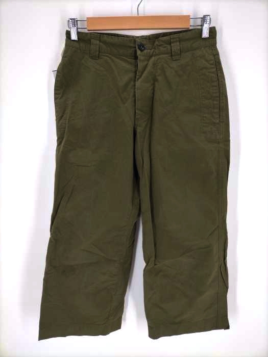 MHL.(エムエイチエル) 18SS コットンポプリンワークパンツ レディース JPN：S