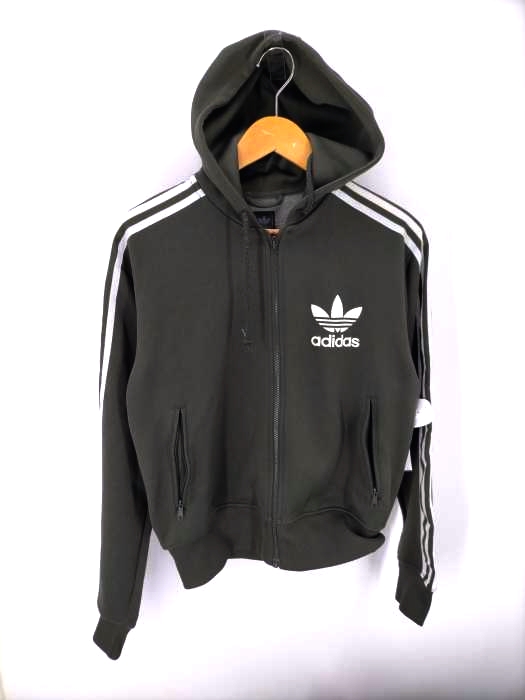 adidas Originals(アディダスオリジナルス) フーデッド トラックジャケット レディース import：M