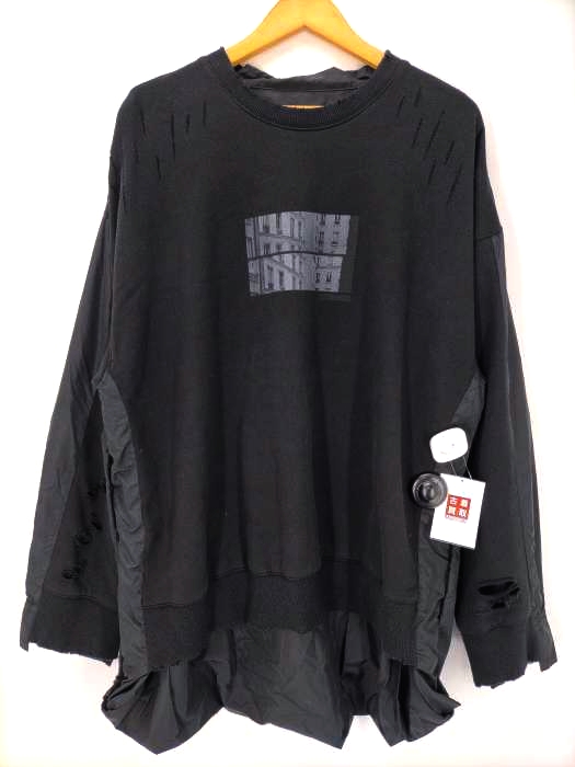 stein(シュタイン) 21SS OVERSIZED BACK NYLON SWEAT LS メンズ JPN：L