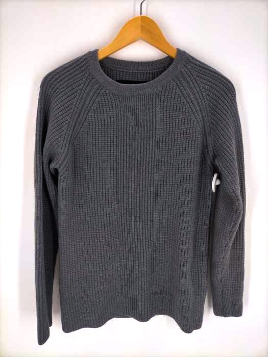 AKM(エーケイエム) CASHWOOL HEAVY WAFFLE CREW メンズ JPN：L