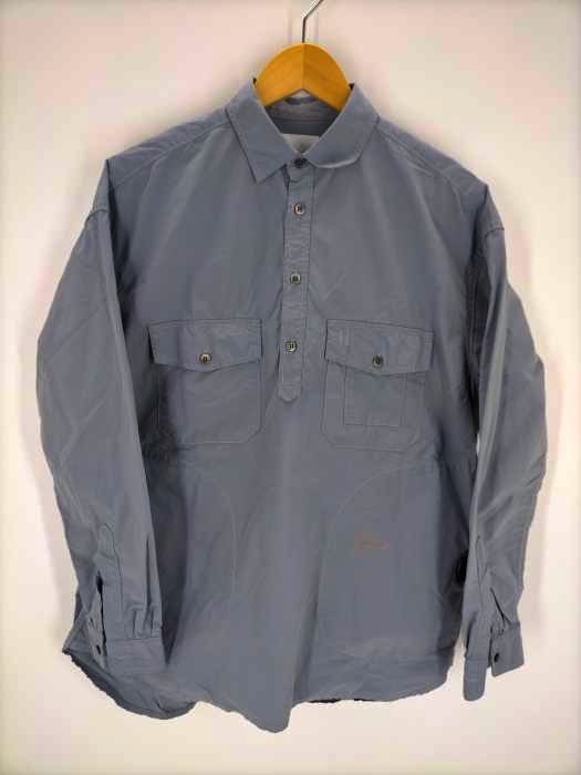 and wander(アンドワンダー) CORDURA typewriter long sleeve over shirt メンズ JPN：2