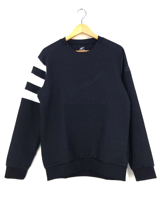 アディダス adidas ALL BLACKS オールブラックス クルーネック スウェット メンズ  O