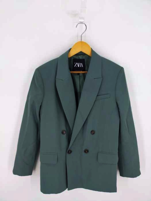 ザラ ZARA ロング ストレート ブレザー レディース JPN：M