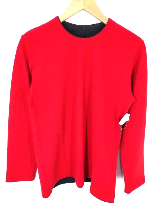 トリココムデギャルソン tricot COMME des GARCONS AD1991 ウールクルーネックカットソー レディース 表記無