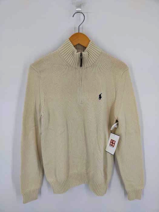 ポロバイラルフローレン Polo by RALPH LAUREN ハーフジップ コットンニット メンズ JPN：M