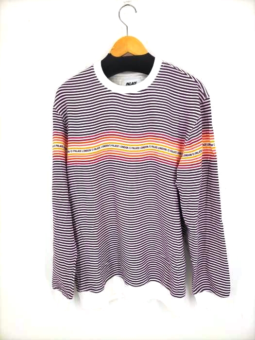 パレス PALACE WAVEY STRIPE CREW メンズ import：L