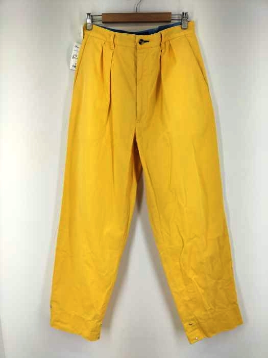 トミーヒルフィガー TOMMY HILFIGER 90S 裾ボタン 2タックチノパンツ メンズ  35/36