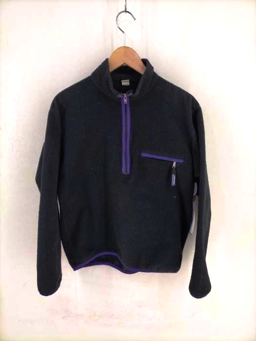 パタゴニア patagonia MADE IN USA ハーフジップ フリースジャケット レディース JPN：M