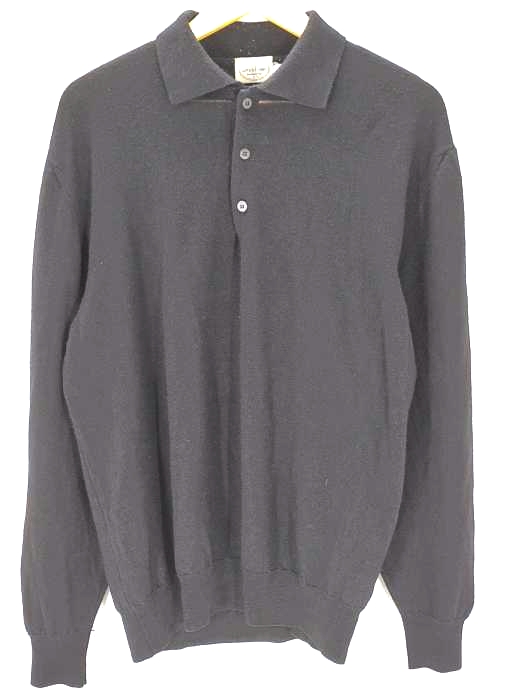 ユーズドフルギ USED古着 LINE A UOMO ニットポロ メンズ import：XL